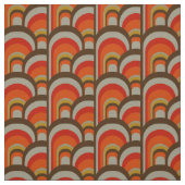 stilvolles 70er Retro Mod-Gewebe Stoff (Muster)