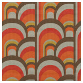 stilvolles 70er Retro Mod-Gewebe Stoff (Nahaufnahme)