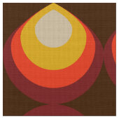 stilvolles 70er Retro Mod-Gewebe Stoff (Nahaufnahme)