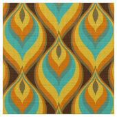 stilvolles 70er Retro Mod-Gewebe Stoff (Nahaufnahme)