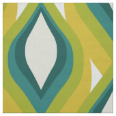 stilvolles 70er Retro Mod-Gewebe Stoff (Muster)