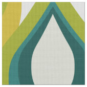 stilvolles 70er Retro Mod-Gewebe Stoff (Nahaufnahme)