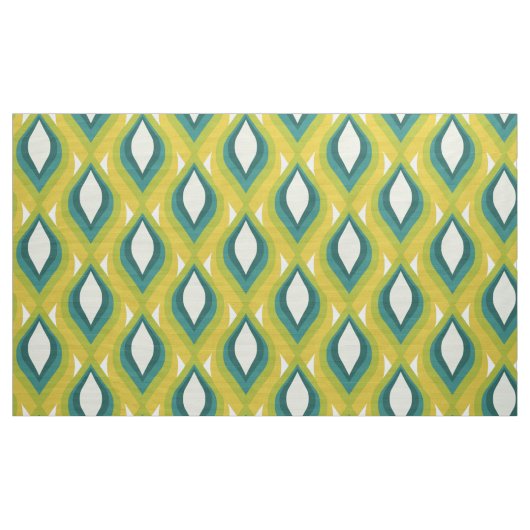 stilvolles 70er Retro Mod-Gewebe Stoff (Yard (91,4 cm))