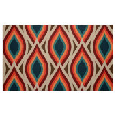 stilvolles 70er Retro Mod-Gewebe Stoff (Fat Quarter (45,7 x 55,9 cm))