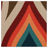 stilvolles 70er Retro Mod-Gewebe Stoff (Nahaufnahme)