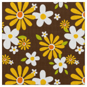 stilvolles 70er Retro Mod-Gewebe Stoff (Nahaufnahme)