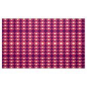 stilvolles 70er Retro Mod-Gewebe Stoff (Fat Quarter (45,7 x 55,9 cm))