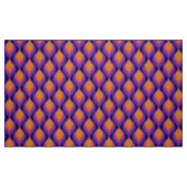 stilvolles 70er Retro Mod-Gewebe Stoff (Fat Quarter (45,7 x 55,9 cm))