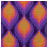 stilvolles 70er Retro Mod-Gewebe Stoff (Nahaufnahme)