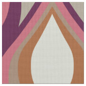 stilvolles 70er Retro Mod-Gewebe Stoff (Nahaufnahme)