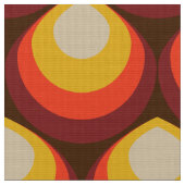 stilvolles 70er Retro Mod-Gewebe Stoff (Nahaufnahme)