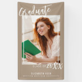 Stilvolles Abschluss Foto Banner (Vertikal)