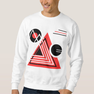 Stilvolles Abstrakt Print-Shirt Sweatshirt