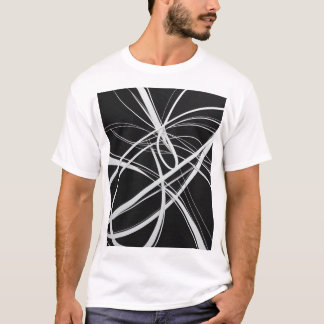 Stilvolles Abstrakt Print-Shirt, T-Shirt