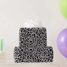 stilvolles, abstraktes, modernes Verpackungspapier Geschenkpapier