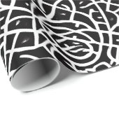 stilvolles, abstraktes, modernes Verpackungspapier Geschenkpapier (Rolleneckpunkt)