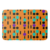 Stilvolles Abstraktes Musterdesign Badematte (Vorderseite)