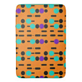 Stilvolles Abstraktes Musterdesign Badematte (Vorderseite Vertikal)