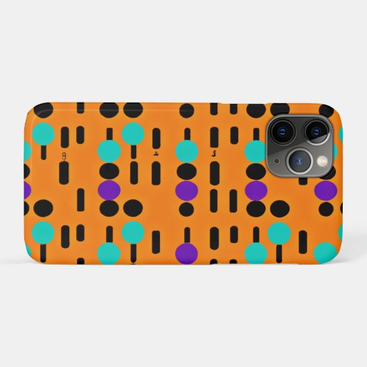 Stilvolles Abstraktes Musterdesign Case-Mate iPhone Hülle (Rückseite (Horizontal))