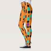 Stilvolles Abstraktes Musterdesign Leggings (Links)