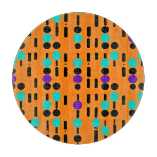 Stilvolles Abstraktes Musterdesign Schneidebrett