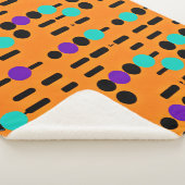 Stilvolles Abstraktes Musterdesign Sherpadecke (3/4)