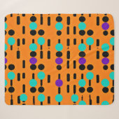 Stilvolles Abstraktes Musterdesign Sherpadecke (Vorderseite (Horizontal))