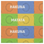 Stilvolles afrikanisches Design Stoff (Nahaufnahme)