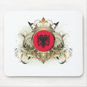Stilvolles Albanien Mousepad
