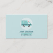 Stilvolles Ambulance Design, EMT, Paramedic Visitenkarte (Vorderseite)