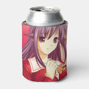 Stilvolles Anime-Mädchen Dosenkühler