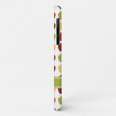 Stilvolles Apple-Muster mit Personalisiertem Namen Case-Mate iPhone Hülle (Hinten/Links)