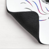 Stilvolles Arabisches Pferd Mousepad (Ecke)