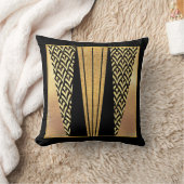 Stilvolles Art Deco Kissen (Decke)