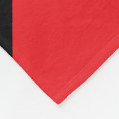 Stilvolles Art Deko Musikdesign Fleecedecke (Ecke)