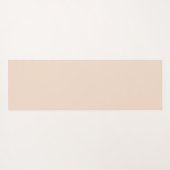 Stilvolles barockes Muster in Rosa Rot von Weiß Yogamatte (Rückseite (Horizontal))