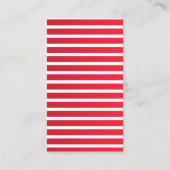 Stilvolles Beautician Foto Visitenkarte (Rückseite)