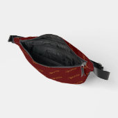 Stilvolles benutzerdefiniertes Textmuster Modern M Bauchtasche (Offen)