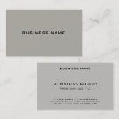 Stilvolles Berufliches Design Modernes Template Visitenkarte (Vorne/Hinten)
