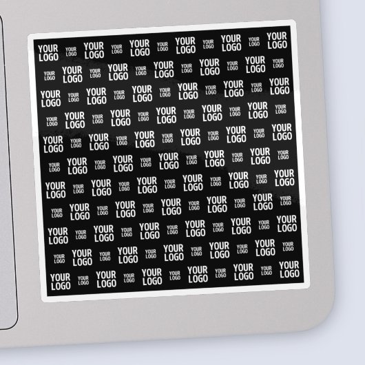 Stilvolles Bild-, Design- oder Geschäftslogo-Muste Aufkleber