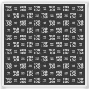 Stilvolles Bild-, Design- oder Geschäftslogo-Muste Aufkleber