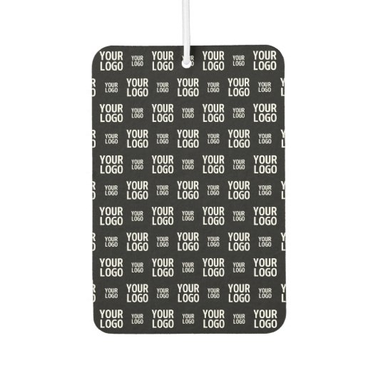 Stilvolles Bild-, Design- oder Geschäftslogo-Muste Autolufterfrischer (Vorderseite)