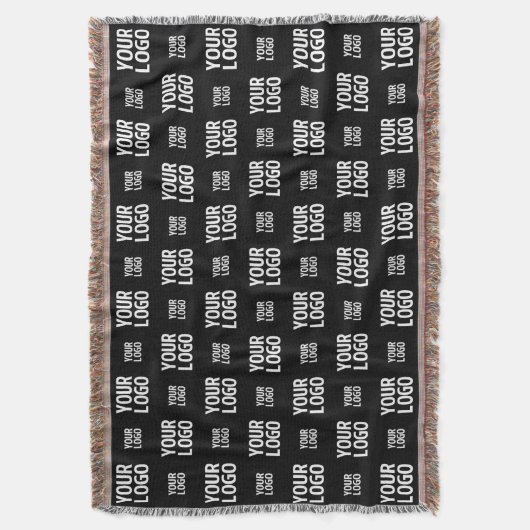 Stilvolles Bild-, Design- oder Geschäftslogo-Muste Decke (Vorderseite Vertikal)