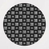 Stilvolles Bild-, Design- oder Geschäftslogo-Muste Etiketten (Design 1)