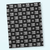 Stilvolles Bild-, Design- oder Geschäftslogo-Muste Fleecedecke