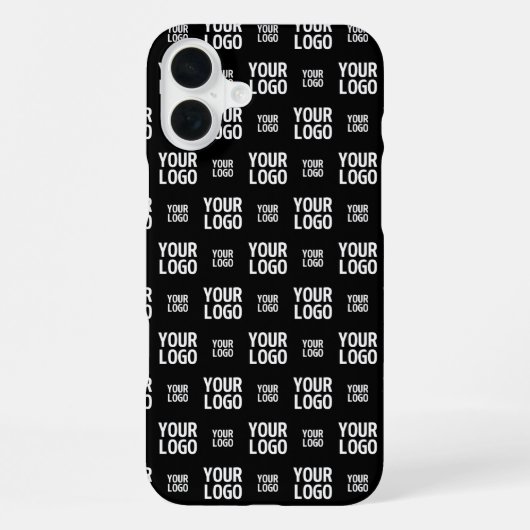 Stilvolles Bild-, Design- oder Geschäftslogo-Muste iPhone Hülle (Rückseite)
