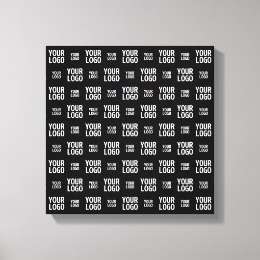 Stilvolles Bild-, Design- oder Geschäftslogo-Muste Leinwanddruck (Vorderseite)