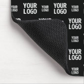 Stilvolles Bild-, Design- oder Geschäftslogo-Muste Mousepad (Ecke)