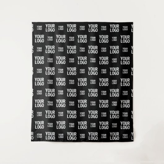 Stilvolles Bild-, Design- oder Geschäftslogo-Muste Wandteppich (Vorderseite)