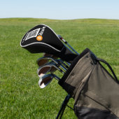 Stilvolles Bitcoin - Btc crypto Golf Headcover (In SItu)